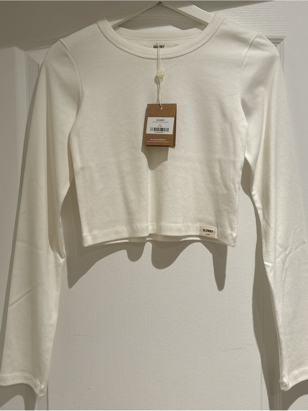 Glowny White Longsleeve